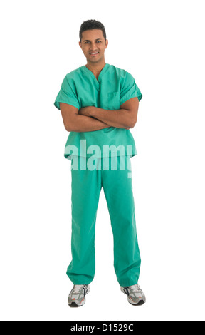 Stati Uniti d'America, New Jersey, Jersey City, Studio ritratto di medico Foto Stock