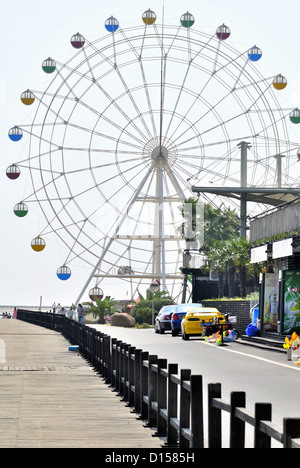 Il parco di divertimenti a Jinshan City Beach, Jinshan District, Shanghai in Cina Foto Stock