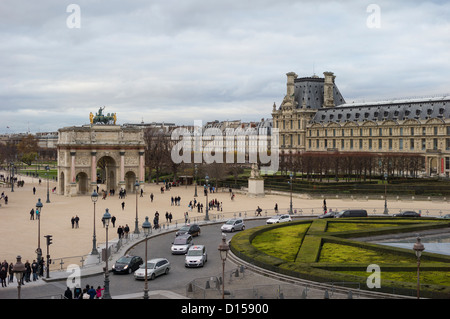Museo del Louvre Parigi FRANCIA Foto Stock