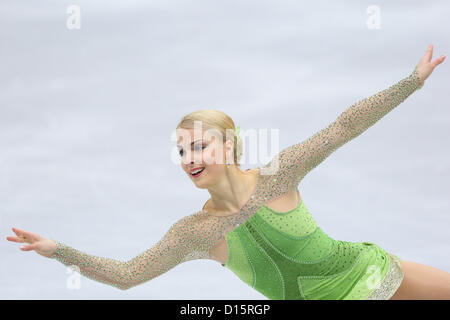 Kiira Korpi (FIN), 7 dicembre 2012 - Pattinaggio di Figura : ISU Grand Prix di Pattinaggio di Figura 2012/2013 finale delle donne Programma corto a Iceberg Pattinaggio Palace, Sochi, Russia. (Foto di YUTAKA/AFLO SPORT) [1040] Foto Stock