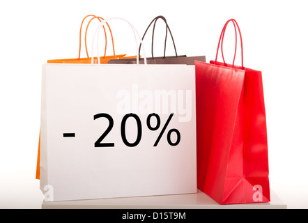 Borse Shopping Foto Stock