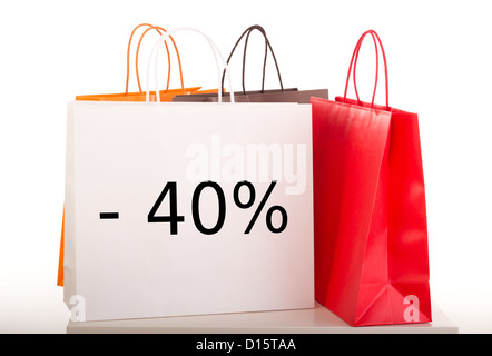 Borse Shopping Foto Stock