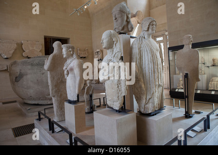 Statuaria greca - Musée du Louvre, Parigi Foto Stock