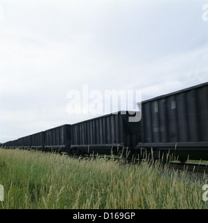 treno commovente Foto Stock