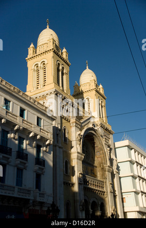 Cattedrale di San Vincenzo de' Paoli a Tunisi, Tunisia Foto Stock