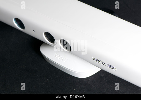 Nuova serie di Xbox 360 set di bianco da Microsoft. Foto Stock