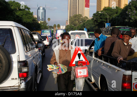 Fornitore di Nairobi Foto Stock