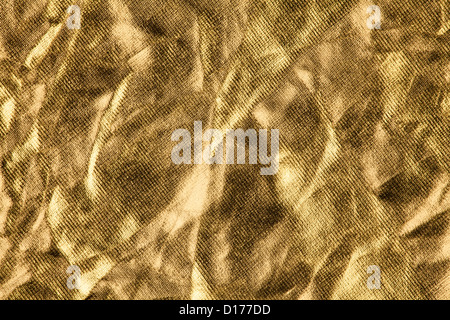 Texture di sfondo golden frame completo Foto Stock