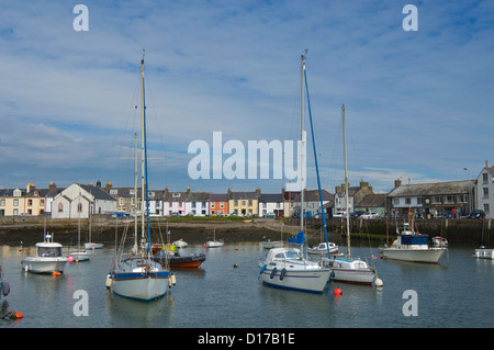 Isola di Whithorn, porto, il machars, Wigtownshire, Scozia Foto Stock