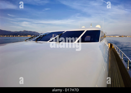 L'Italia, toscana, Viareggio, TECNOMAR VELVET 83' di yacht di lusso Foto Stock