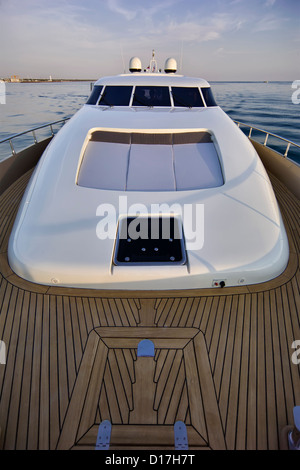 L'Italia, toscana, Viareggio, TECNOMAR VELVET 83' di yacht di lusso Foto Stock