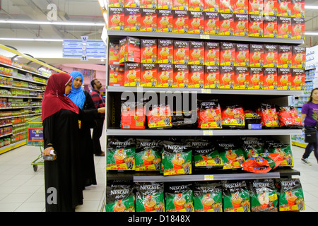 Dubai UAE,Emirati Arabi Uniti,Medio Oriente orientale,al Qusais,Lulu Hyper Market Hypermarket,shopping shopper acquirenti negozi mercati di mercato marketp Foto Stock