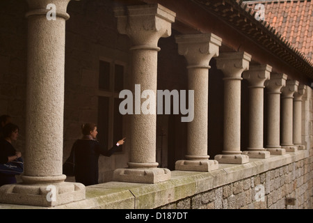 Paço dos Duques de Bragança Foto Stock