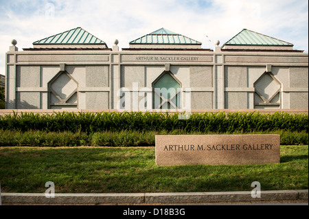 Arthur M. Sackler Gallery and Museum in Washington DC Foto Stock