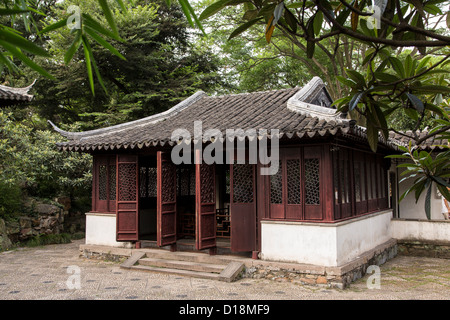 Amministratore di umile del giardino di Suzhou, Cina. Foto Stock