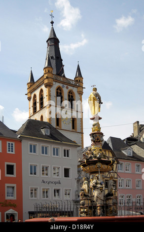 Renania-palatinato, Trier, Fußgängerzone, Foto Stock