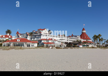 Hotel Coronado a San Diego, California, Stati Uniti d'America. Foto Stock