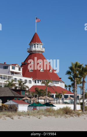 Hotel Coronado a San Diego, California, Stati Uniti d'America. Foto Stock