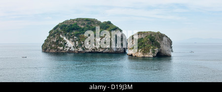 Los Arcos del Parco Nazionale Marino di Puerto Vallarta Messico pan Foto Stock