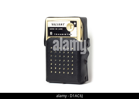 Vintage Valiant palmare radio a transistor Foto Stock