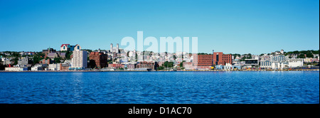 San Giovanni, Terranova e Labrador, Canada - affacciato sulla città, dal centro e dal porto - Vista panoramica Foto Stock