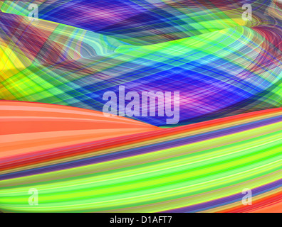 Raster colorati arcobaleno sfondo astratto Foto Stock