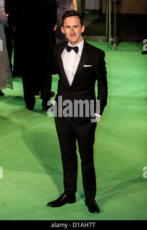 Adam Brown assiste il Royal premiere del film di 'The Hobbit: un inaspettato viaggio" di Odeon Leicester Square di Londra, Regno Unito, 12/12/2012 Credit: Mario Mitsis / Alamy Live News Foto Stock