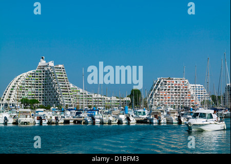 La Grand Motte,Herault,Languedoc-Roussillon, Francia Foto Stock