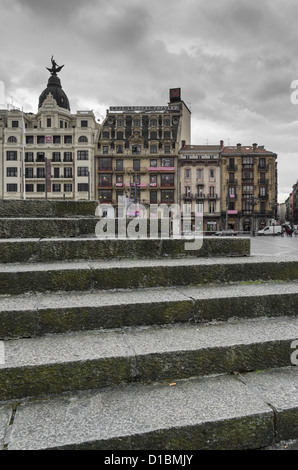 Arriaga square, Biscaglia, Paesi Baschi Foto Stock