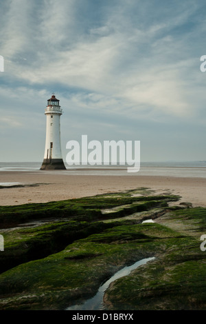 Fort faro semaforico, New Brighton Merseyside Foto Stock