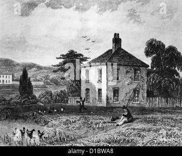 SIR ROBERT PEEL (1788-1850) Peelfold Farm, Oswaldthistle, Lancashire, casa di famiglia del politico conservatore e riformatore Foto Stock
