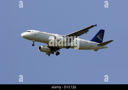 Hannover, Germania, la macchina nel vettore aereo Air Astana Foto Stock