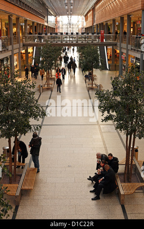 Berlino, Germania, il centro commerciale Potsdamer Platz Portici Foto Stock