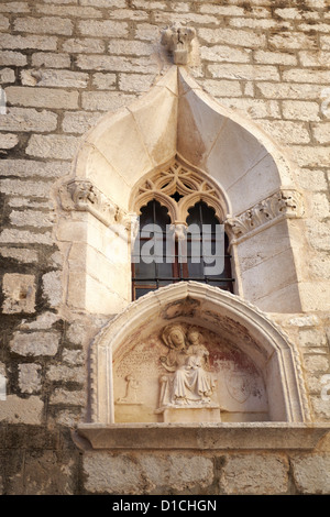 La Cattedrale di San Giacomo di Sibenik, Croazia, Europa Foto Stock