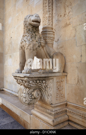 La Cattedrale di San Giacomo di Sibenik, Croazia, Europa Foto Stock