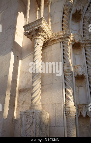 La Cattedrale di San Giacomo di Sibenik, Croazia, Europa Foto Stock