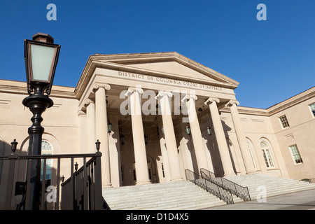 Distretto di Columbia corte di appello - Washington DC, Stati Uniti d'America Foto Stock