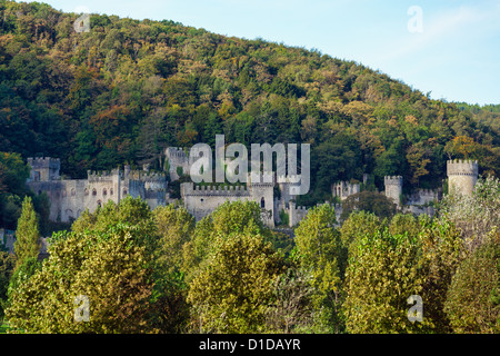 Castello di Gwrych Foto Stock