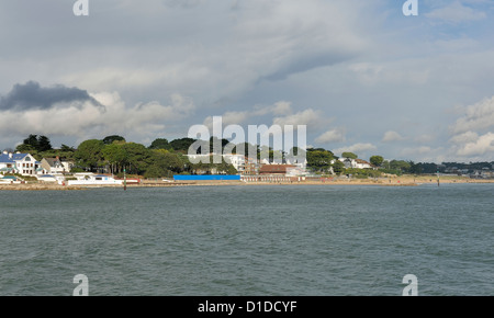 Banchi di sabbia, il porto di Poole, Dorset England Regno Unito Foto Stock