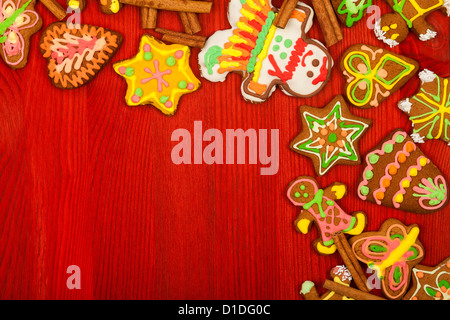 Panpepato, biscotti di Natale Foto Stock