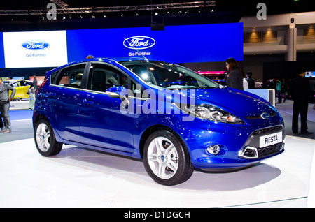 La Ford Fiesta auto sul display a 29 Thailandia International Motor Expo il 28 novembre 2012 Foto Stock