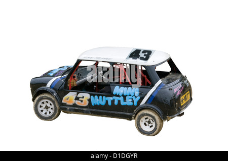 Racing Mini auto Banger Foto Stock