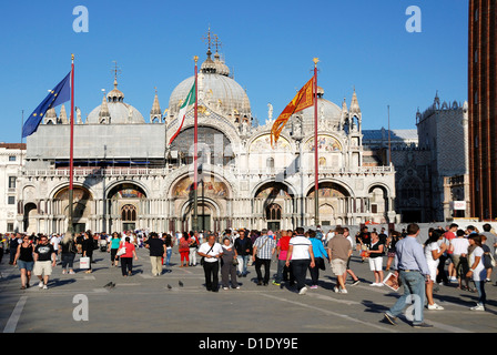 Basilica di San Marco a Venezia. Foto Stock