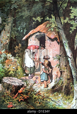 Hansel e Gretel Foto Stock