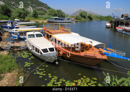 Virpazar, Lago di Skadar, Montenegro, Europa Foto Stock