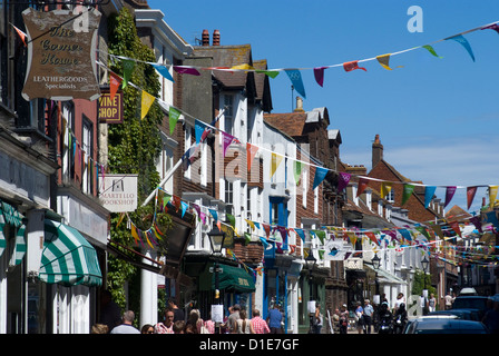 High Street, segale, East Sussex, England, Regno Unito, Europa Foto Stock