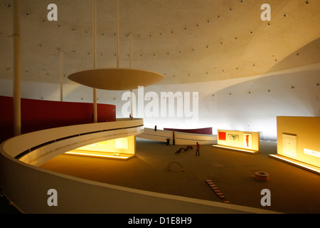 Museo Nacional (museo nazionale) progettato da Oscar Niemeyer, Brasilia, Sito Patrimonio Mondiale dell'UNESCO, Brasile, Sud America Foto Stock