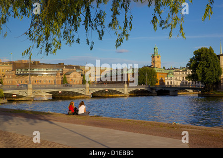 Parlamento svedese, Gamla Stan, Stoccolma, Svezia, Scandinavia, Europa Foto Stock