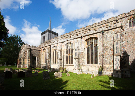 Chiesa di Santa Maria, Magdelene a Bildeston, Suffolk, Inghilterra, Regno Unito, Europa Foto Stock
