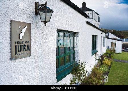 Jura distilleria di whisky, Jura Isola, Ebridi Interne, Scotland, Regno Unito, Europa Foto Stock